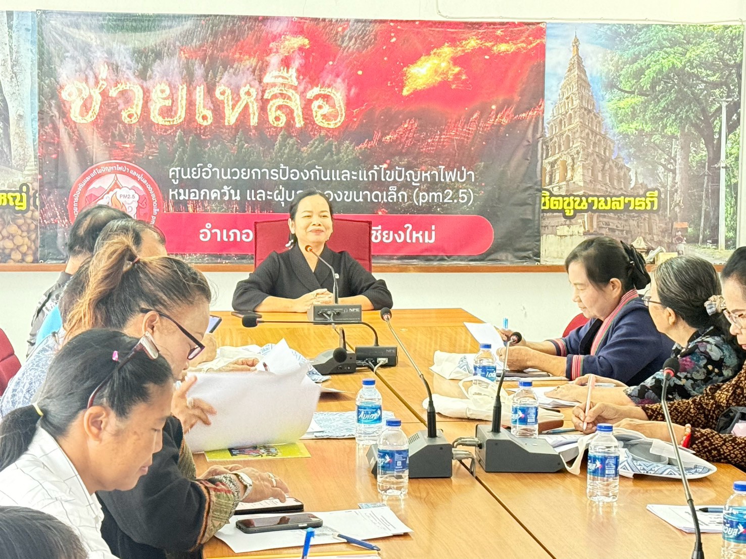 พช.สารภี จัดกิจกรรมโครงการเพิ่มศักยภาพคณะกรรมการเครือข่ายกองทุนชุมชน ขับเคลื่อนกลุ่มออมทรัพย์เพื่อการผลิตอำเภอสารภี